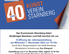 40 Jahre Kunstverein Starnberg Ausstellung