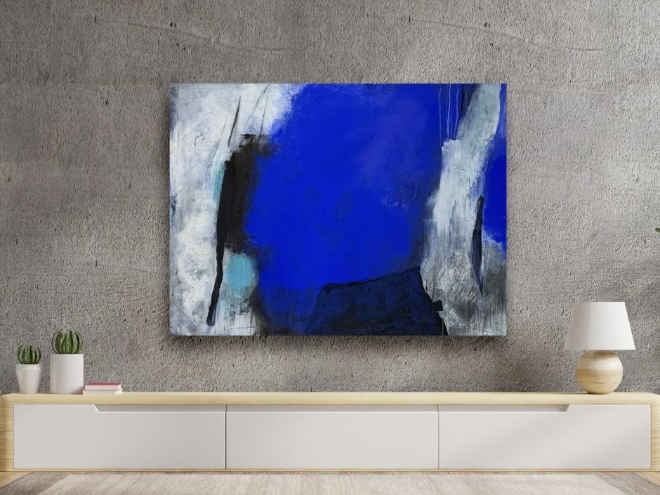 Acryl und Pigmente